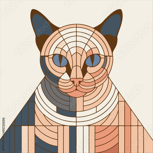 Abstract cat 4