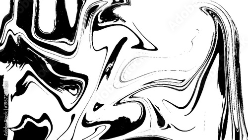 twirl bend dimension swirl line illustration background and marble ink. - Illustration