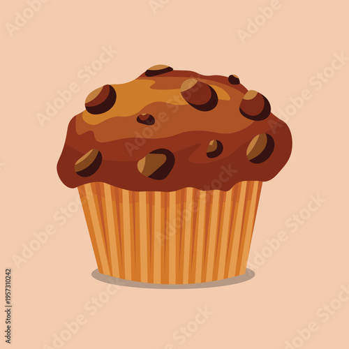 chocolate muffin cupcake