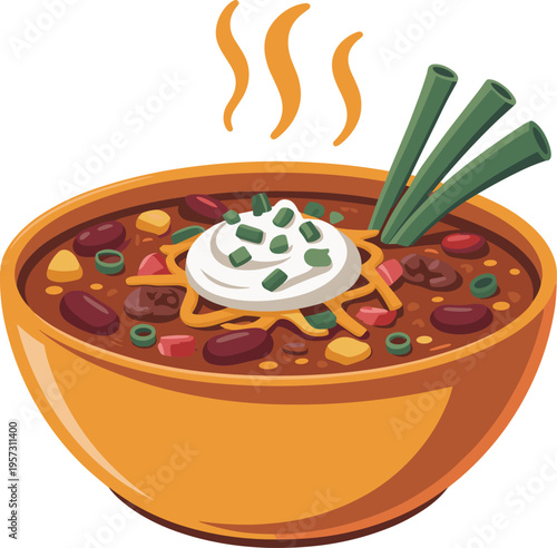 Bowl of Hot Chili 