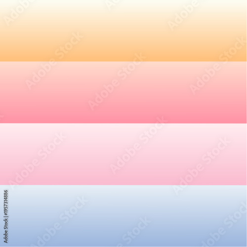 Soft gradient textile pattern with blended colors and smooth transitions, a modern abstract fabric design