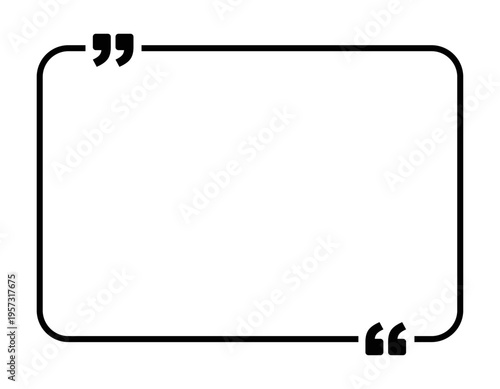 3D bubble testimonial banner, quote, infographic. Social media post template designs for quotes. Empty speech bubbles, quote bubbles and text box. Vector Illustration EPS10.