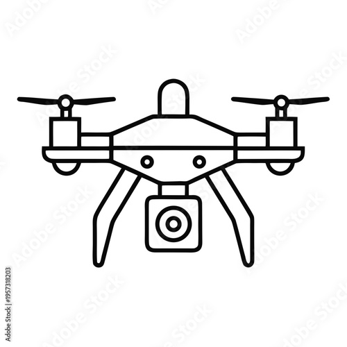 drone machine illustration