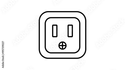American Electrical Outlet Outline