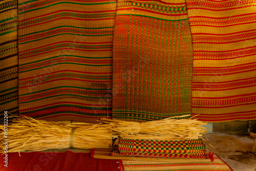 Manual production.

A craft village in Nha Trang, Vietnam. Production of goods by hand. Souvenir products. 