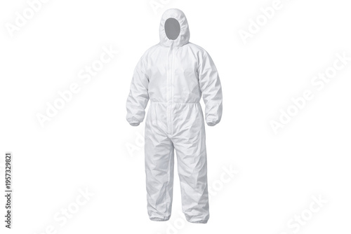 Hazmat suit protective clothing for safety and isolation