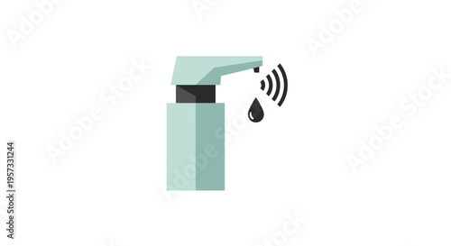 Automatic Soap Dispenser with Sensor and Droplet