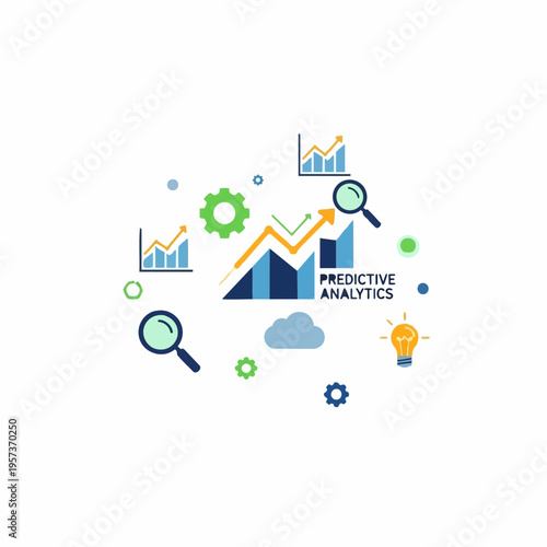 Farmers utilize precision agriculture technology for smart farming and predictive analytics.