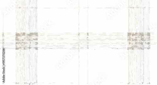 The plaid pattern features gray and beige lines in an eps illustration.