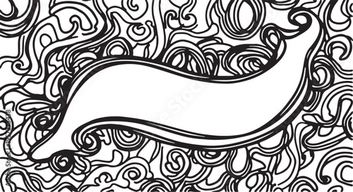 Collection of abstract hand drawn textures and patterns Vector set of monochrome doodle backgrounds