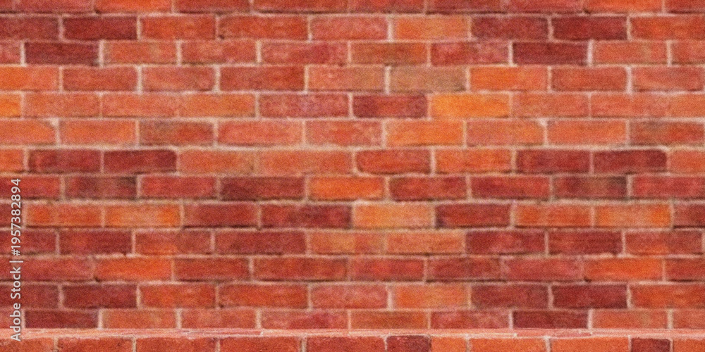 Obraz premium red brick wall