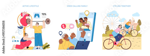 Embracing Active Lifestyles and Family Connections