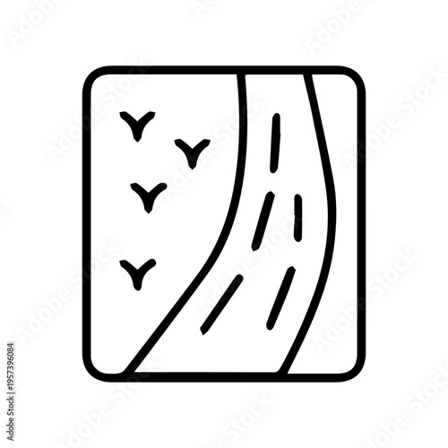 Winding River Landscape