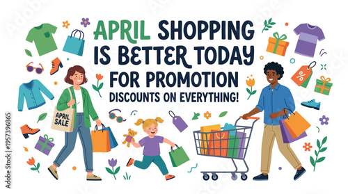 April Shopping Promotion with Discounts on Everything