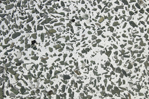 Marble and terrazzo background used for walkways.