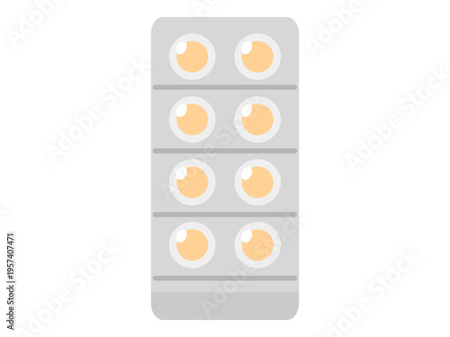 錠剤のイラスト素材5