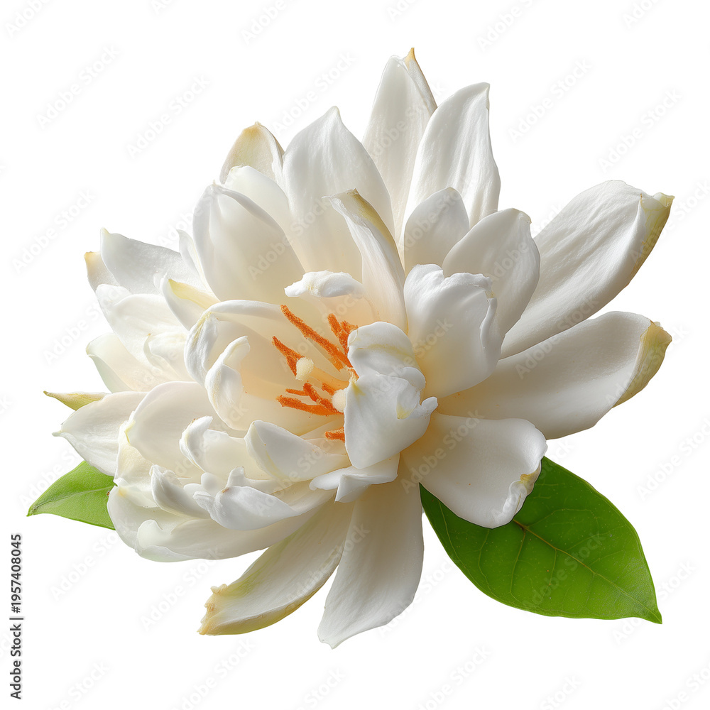 Fototapeta premium champaca flower on transparent png background