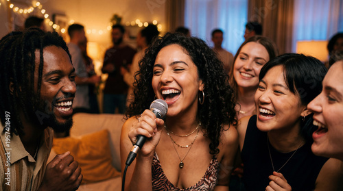 A group of friends enjoys a...