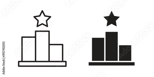 Competition icon. Simple outline style for web and app. Vector icon
