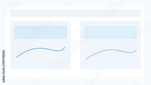 Admin analytics background with split comparison boards, forecast widgets and structured reporting layout for enterprise management software