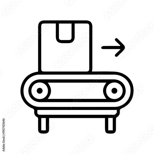 Conveyor Belt Icon
