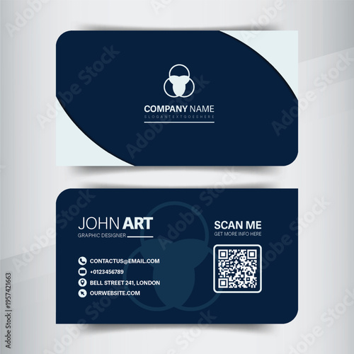 business card template
