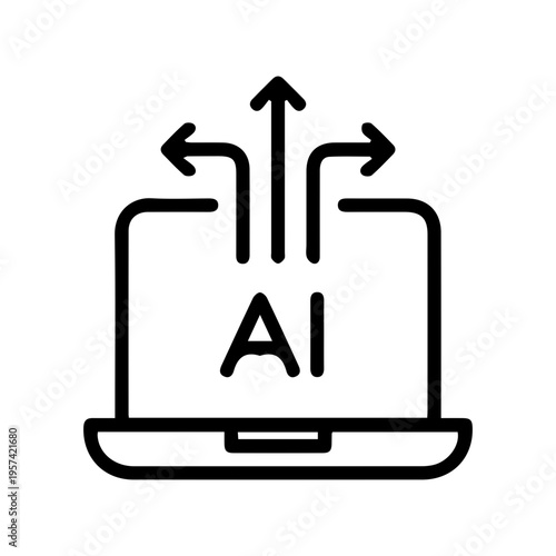 AI System Processing Icon