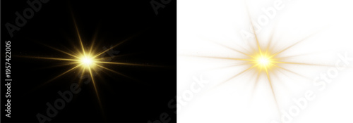 Flashes of starry glow ripple through soft shine, surrounded by the brilliance of light and cosmic bursts. An abstract celebration of energy and sparkle unfolds in radiant clarity.