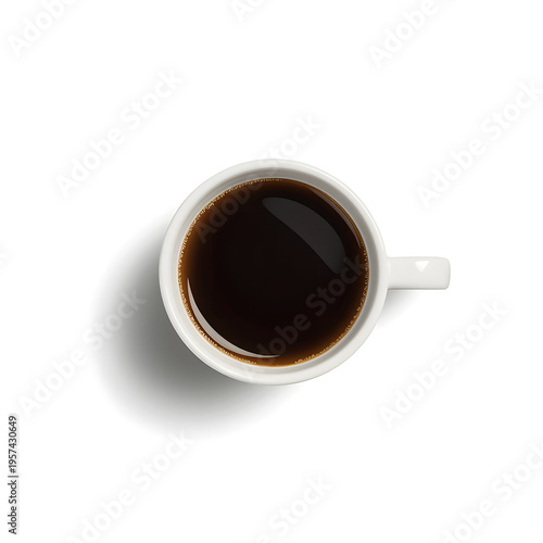 coffee cup isolated on white