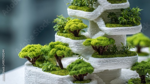 Artistic Clay Surface with Subtle Curves and Minimal Design