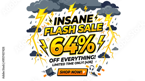 Insane Flash Sale 64% Off Everything - Limited Time!
