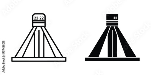 digital weighing scale and body mass index bmi comparison flat design vector illustration