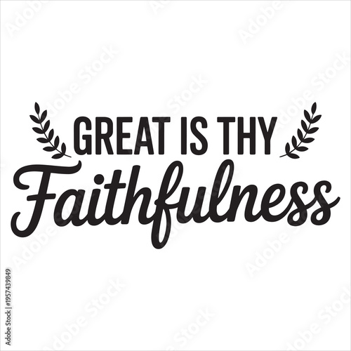 Great Is Thy Faithfulness