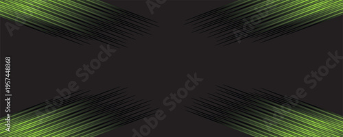 Modern abstract background featuring a series of glowing blue circles and overlapping orbital rings on a sleek black backdrop. modern design