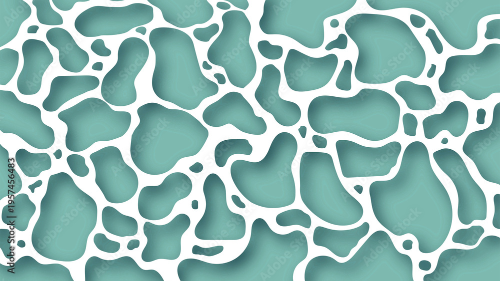 Obraz premium Seafoam Green water surface pattern vector, vector background
