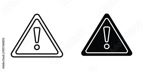 electric shock hazard warning sign flat design vector illustration