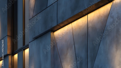 Partially unearthed concrete sphere emerging from a vast dark brutalist surface