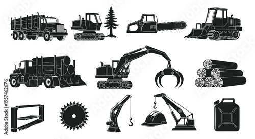 Heavy Machinery and Equipment for Forestry and Timber Industry
