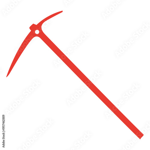 Hipster pickaxe icon