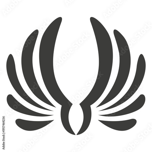 Phoenix wings decoration 2