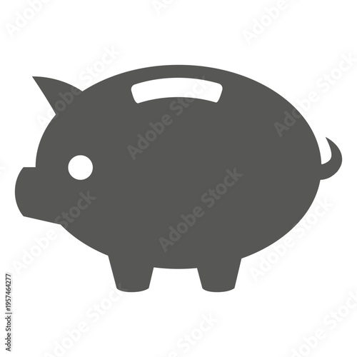 Pig bank icon