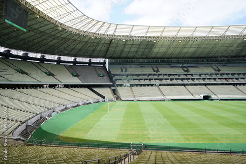 Fortaleza - Ceará, Brazil, March 6, 2026. The Estádio Governador Plácido Castelo, or simply Castelão, is a Brazilian football stadium in Fortaleza, Ceará, inaugurated in 1973. Its current capacity, as