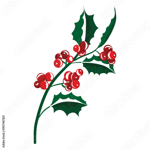 Mistletoe branch icon 23