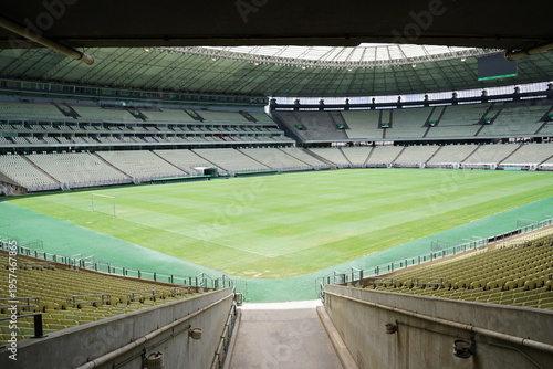 Fortaleza - Ceará, Brazil, March 6, 2026. The Estádio Governador Plácido Castelo, or simply Castelão, is a Brazilian football stadium in Fortaleza, Ceará, inaugurated in 1973. Its current capacity, as