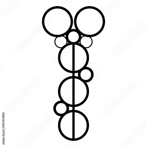 Crop circles contour aligned