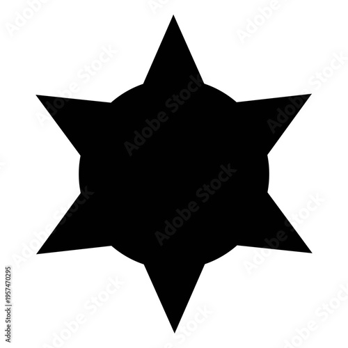 Strange rounded star