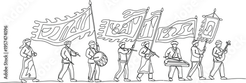 marching band performance