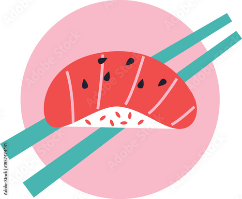 Sushi, Wok Noodles, Street Food Banner Collection for Restaurant Advertising