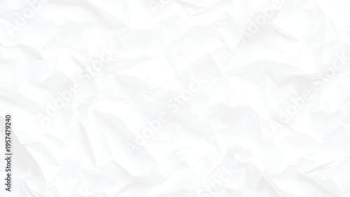Close-up�of wrinkled white paper.