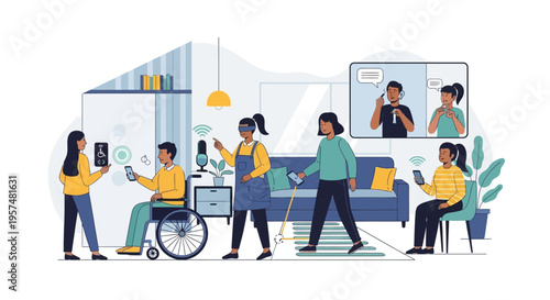 Digital Accessibility and Inclusive Smart Home Technology for Diverse Abilities